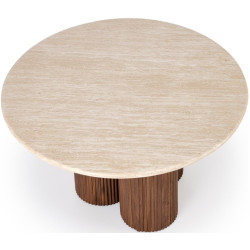 Masa pentru reviste Halmar Dorotea (Travertine/Walnut) Thumb