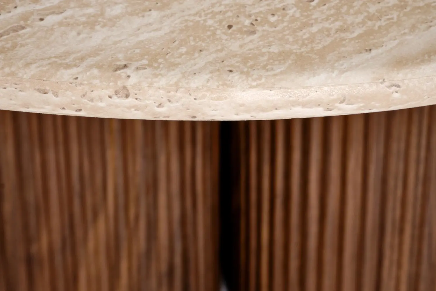 Masa pentru reviste Halmar Dorotea (Travertine/Walnut) - 6