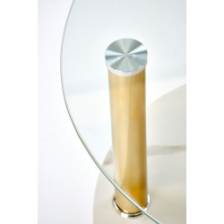 Журнальный столик Halmar Ducat S (White Marble/Gold) Thumb