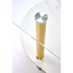 Журнальный столик Halmar Ducat (White Marble/Gold) Thumb