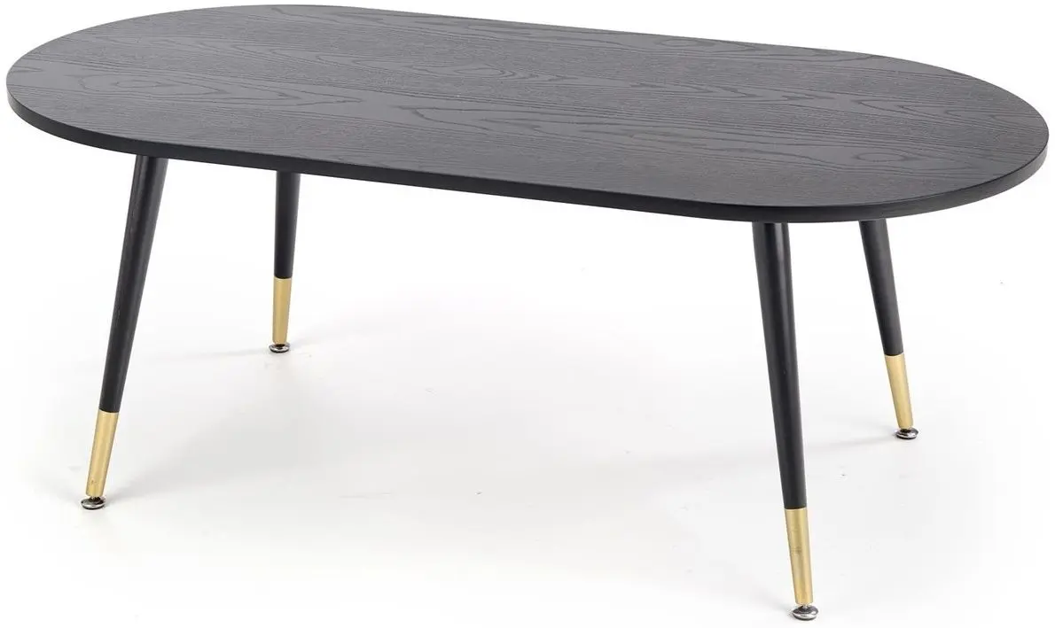 Masa pentru reviste Halmar Embosa (Black/Gold) - 2