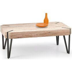 Masa pentru reviste Halmar Emily (San Remo Oak/Black) Thumb