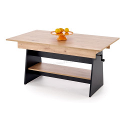 Masa pentru reviste Halmar Erika (Artisan Oak/Black)