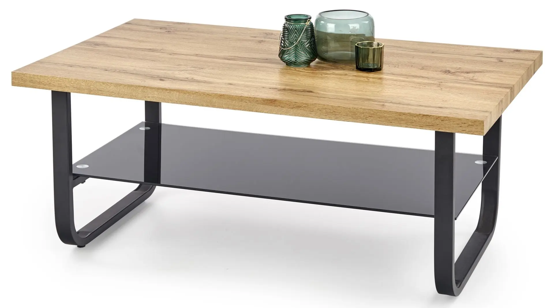 Журнальный столик Halmar Espinoza (Natural Oak/Black) - 2