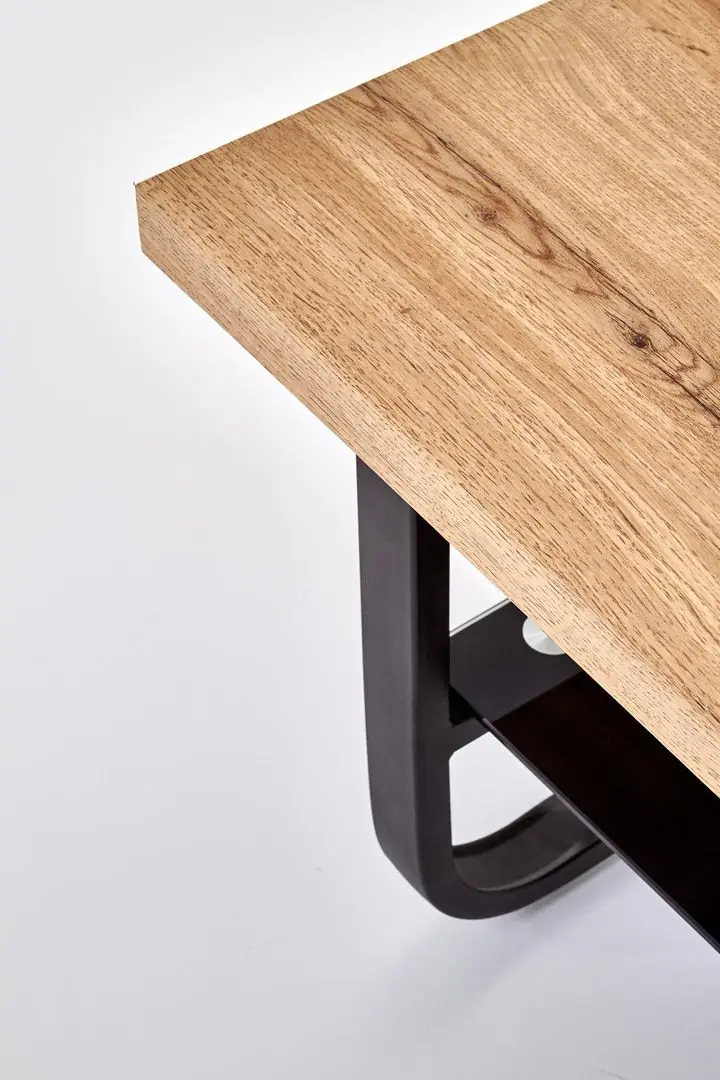 Журнальный столик Halmar Espinoza (Natural Oak/Black) - 5