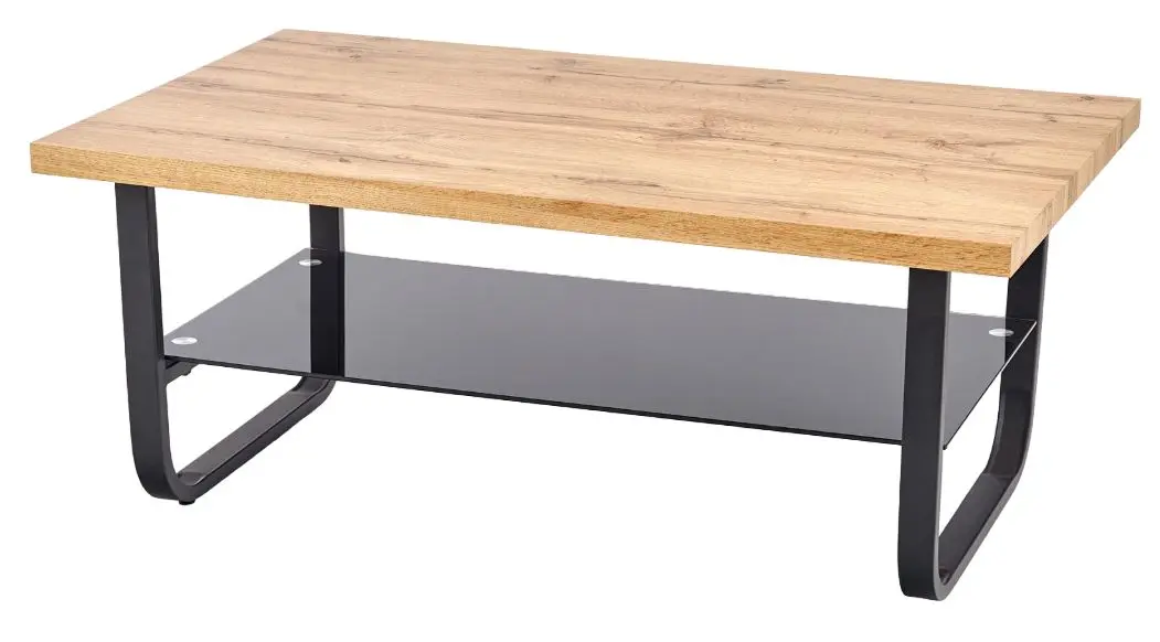 Журнальный столик Halmar Espinoza (Natural Oak/Black)