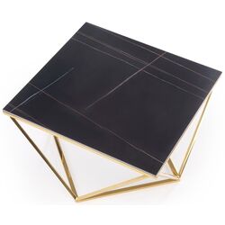 Masa pentru reviste Halmar Felicia (Black Marble/Gold) Thumb
