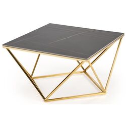 Masa pentru reviste Halmar Felicia (Black Marble/Gold) Thumb