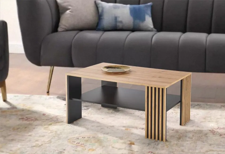 Masa pentru reviste Halmar Femina (Artisan Oak/Black)