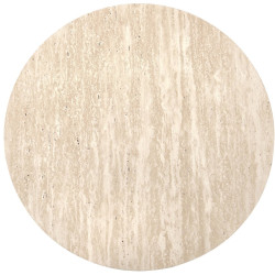 Masuta cafea Halmar Frida S (Travertine/Walnut) Thumb