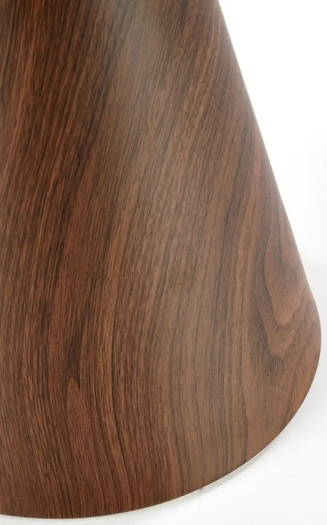 Masa pentru reviste Halmar Genesis S (White Marble/Walnut/Gold)