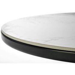 Masa pentru reviste Halmar Genesis (White Marble/Walnut/Gold) Thumb