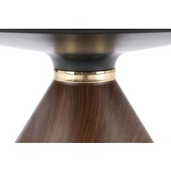 Masa pentru reviste Halmar Genesis (White Marble/Walnut/Gold) Thumb