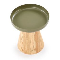 Журнальный столик Halmar Gina (Natural/Green) Thumb