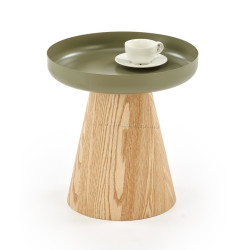 Журнальный столик Halmar Gina (Natural/Green)