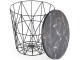 Masa pentru reviste Halmar Harissa B (Black/Black Marble)