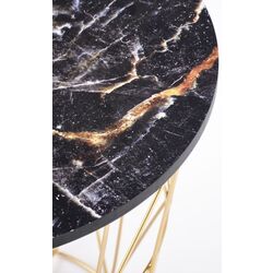 Masa pentru reviste Halmar Harissa G (Gold/Black Marble) Thumb
