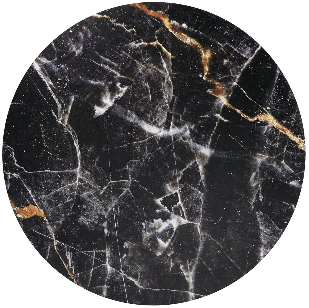 Masa pentru reviste Halmar Harissa G (Gold/Black Marble)