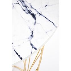 Masa pentru reviste Halmar Harissa G (Gold/White Marble) Thumb