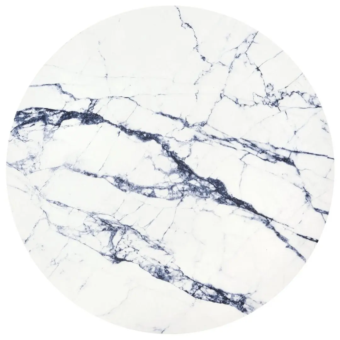 Masa pentru reviste Halmar Harissa G (Gold/White Marble)