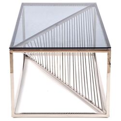 Masa pentru reviste Halmar Infinity (Silver/Smoky) Thumb