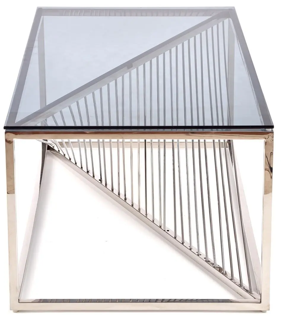 Masa pentru reviste Halmar Infinity (Silver/Smoky)