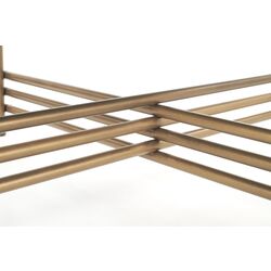 Masa pentru reviste Halmar Ismena (Black/Gold) Thumb