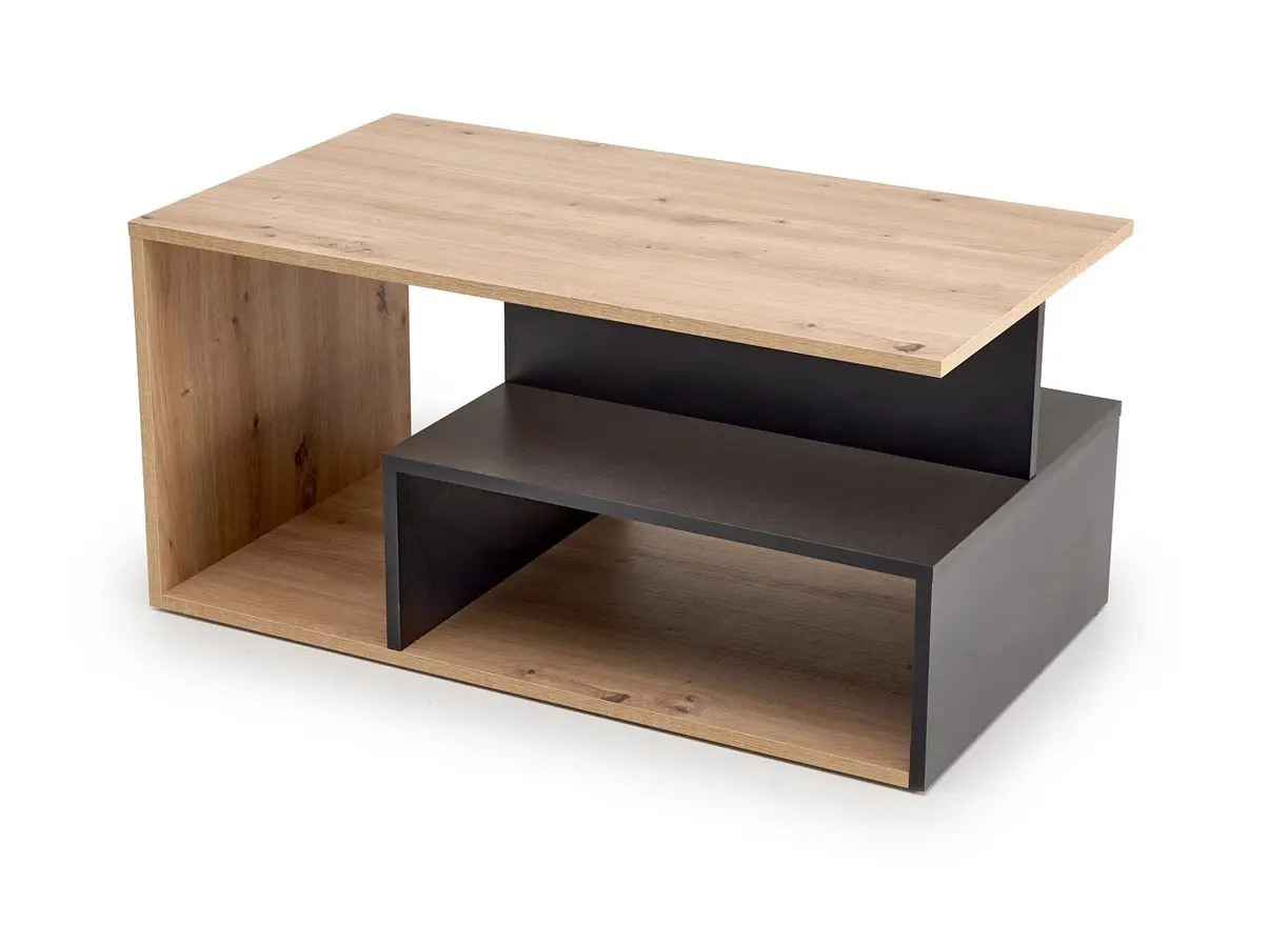 Журнальный столик Halmar Iva (Artisan Oak/Black)