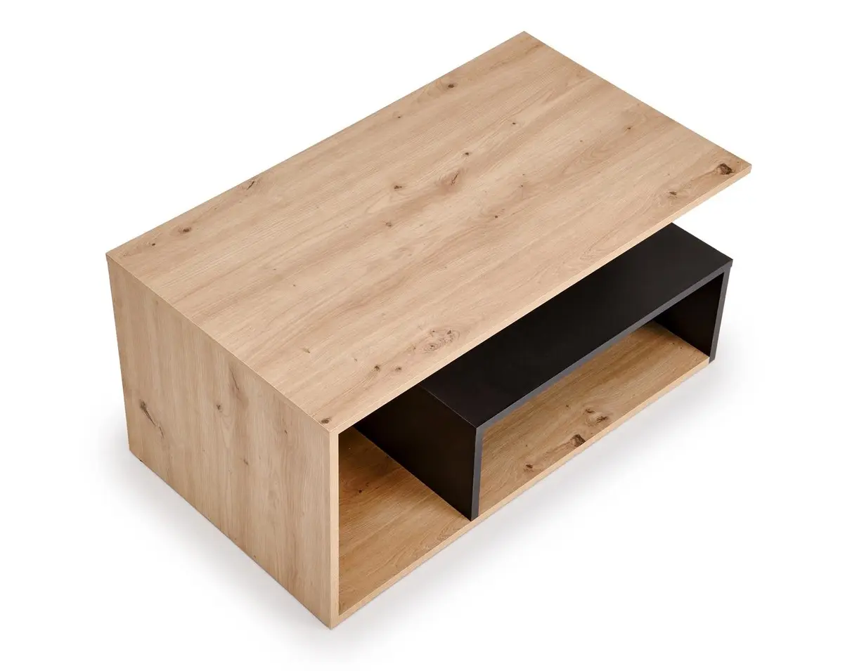 Журнальный столик Halmar Iva (Artisan Oak/Black)