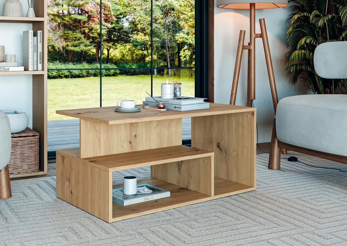 Журнальный столик Halmar Iva (Artisan Oak)