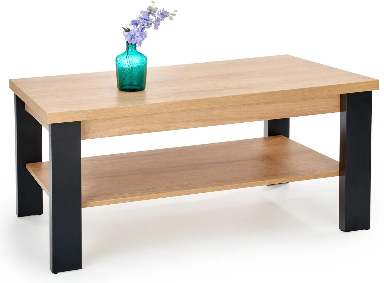 Журнальный столик Halmar Jenna (Natural Hickory/Black) - 3