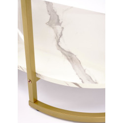 Masa pentru reviste Halmar Kalua (White Marble/Gold) Thumb