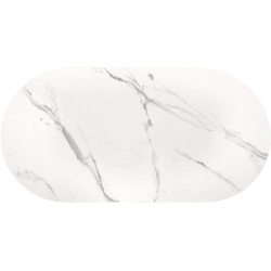 Masa pentru reviste Halmar Kalua (White Marble/Gold) Thumb