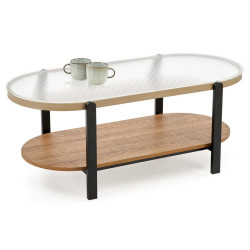 Masa pentru reviste Halmar Kamala (Natural/Black)