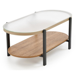 Журнальный столик Halmar Kamala (Natural/Black) Thumb