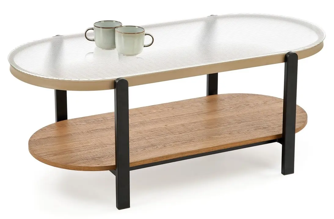 Журнальный столик Halmar Kamala (Natural/Black)