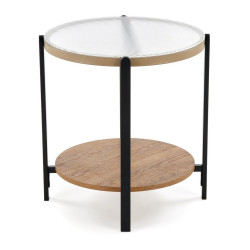 Журнальный столик Halmar Kamala S (Natural/Black) Thumb