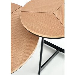 Masa pentru reviste Halmar Karida-S (Natural Oak/Black) Thumb