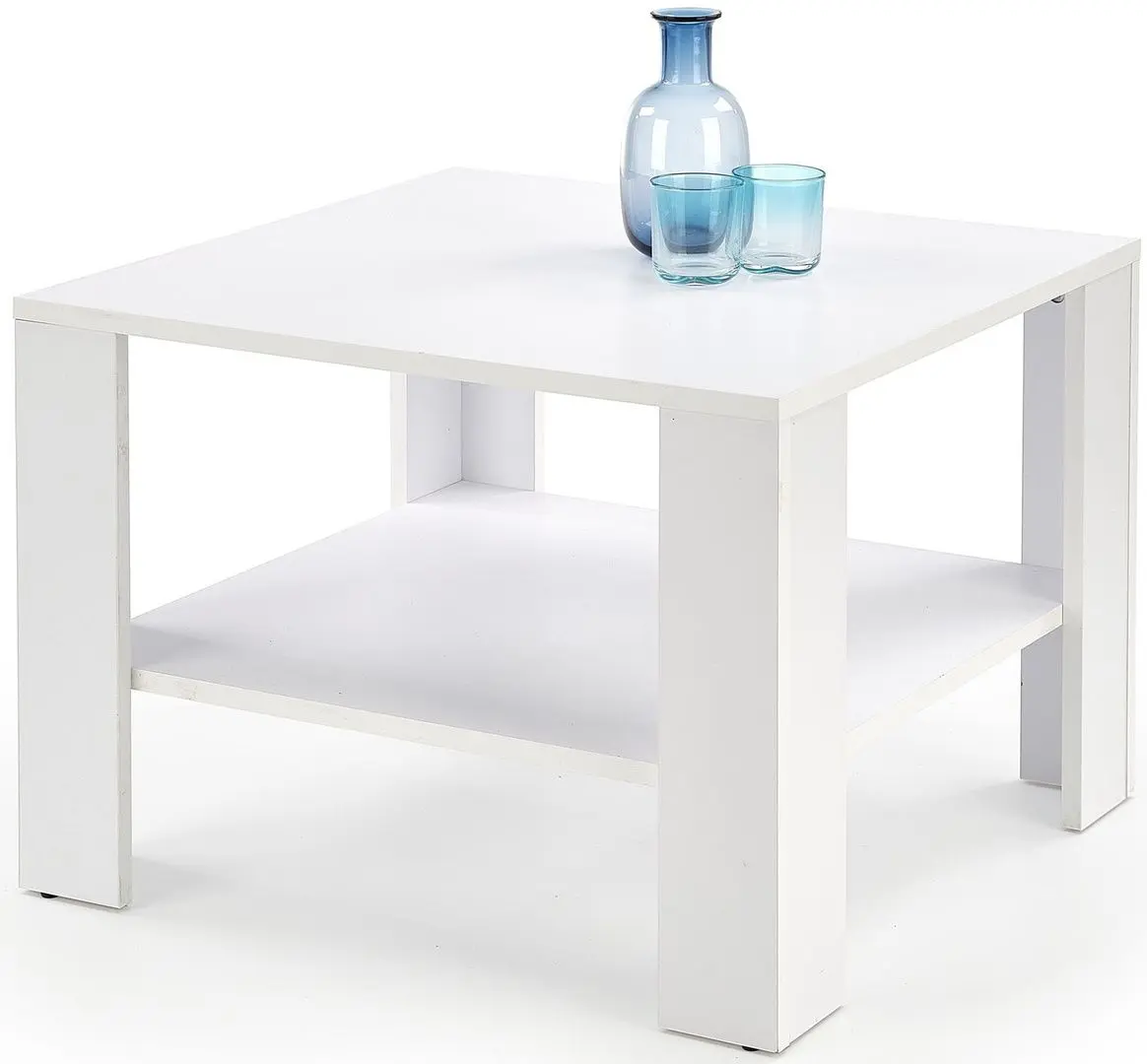 Masa pentru reviste Halmar Kwadro patrata (White)