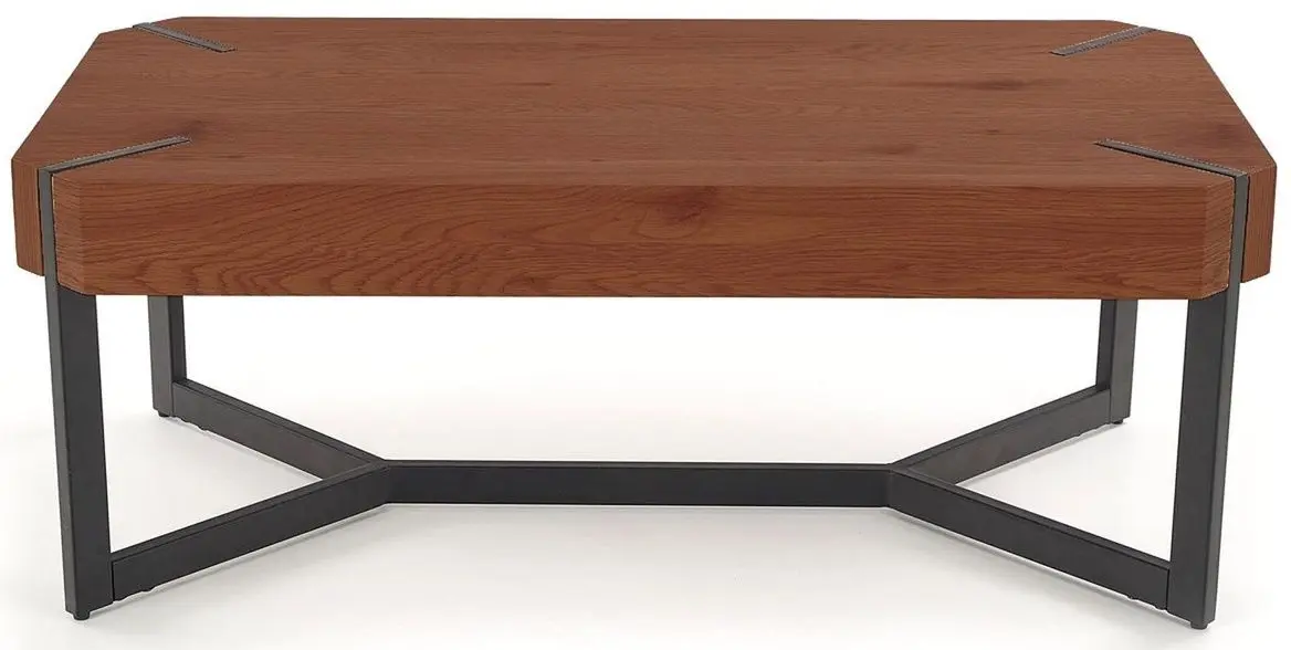 Журнальный столик Halmar Lavida (Walnut/Black)
