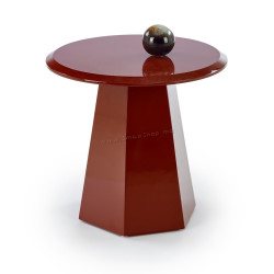 Masa pentru reviste Halmar Loca (Dark Red)