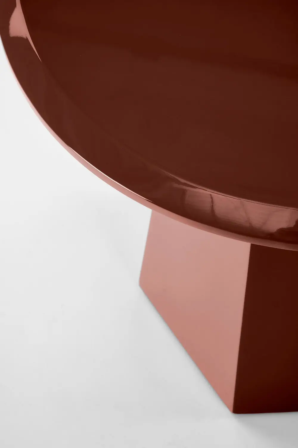 Masa pentru reviste Halmar Loca (Dark Red)