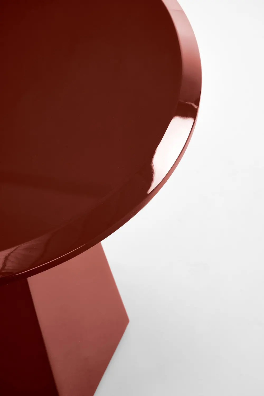 Masa pentru reviste Halmar Loca (Dark Red)