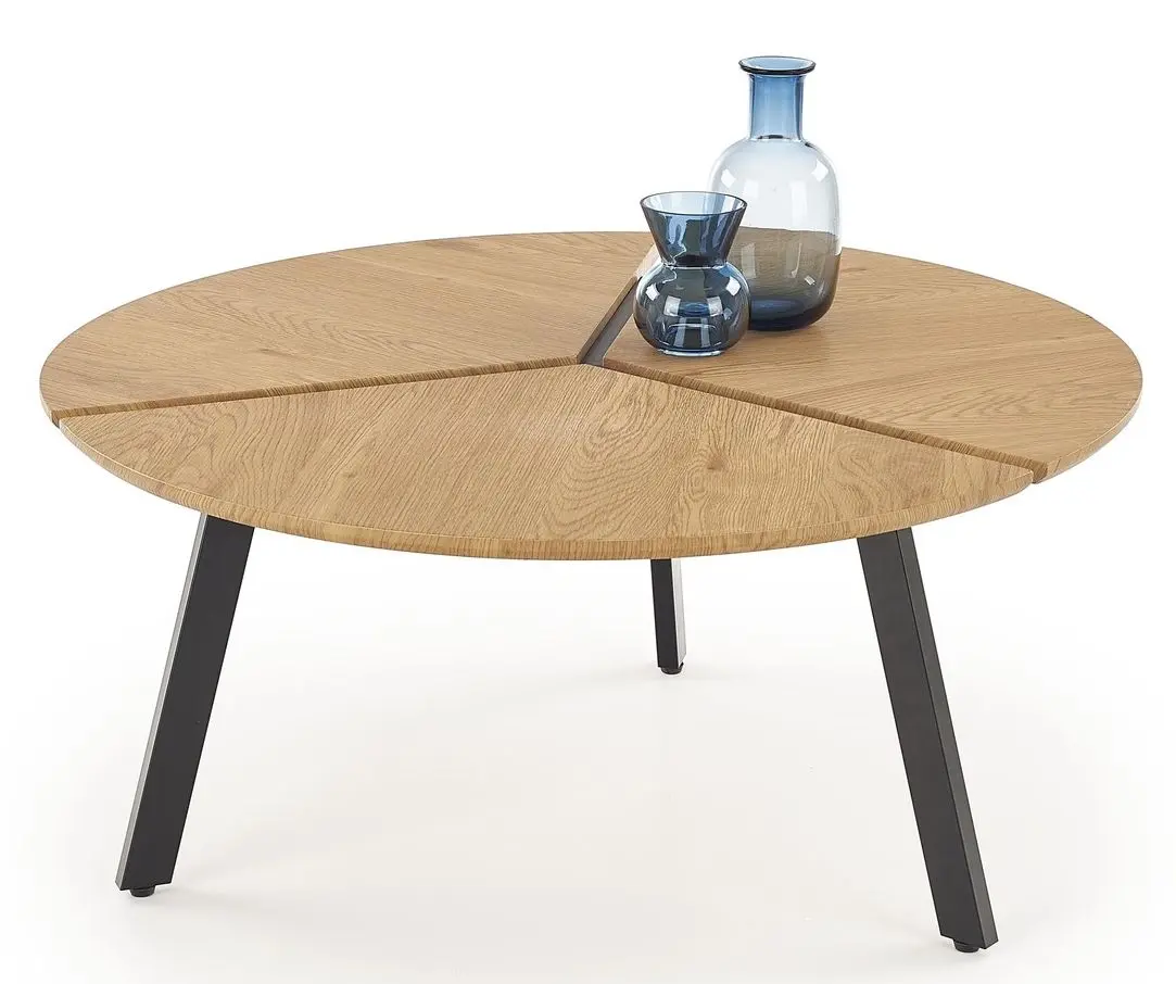 Журнальный столик Halmar Luana (Golden Oak/Black) - 2