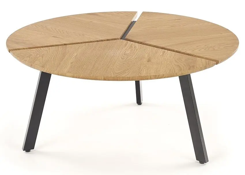 Журнальный столик Halmar Luana (Golden Oak/Black)