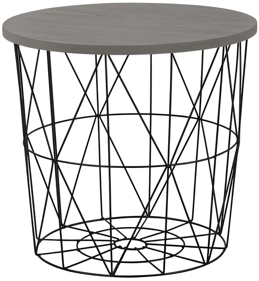 Masa pentru reviste Halmar Mariffa (Gray/Black)