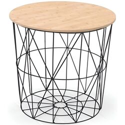 Журнальный столик Halmar Mariffa (Natural/Black) Thumb