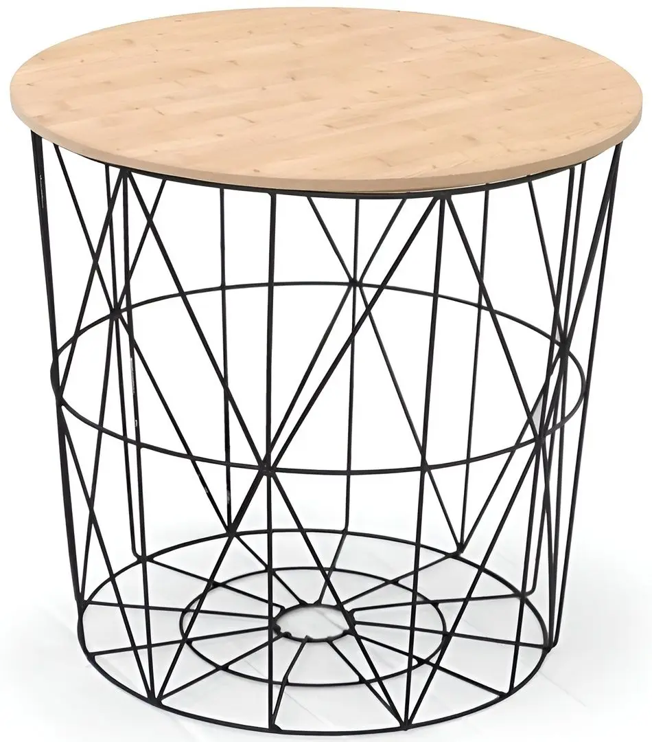Журнальный столик Halmar Mariffa (Natural/Black)