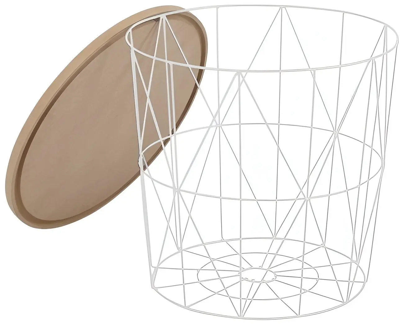 Журнальный столик Halmar Mariffa (Natural/White)