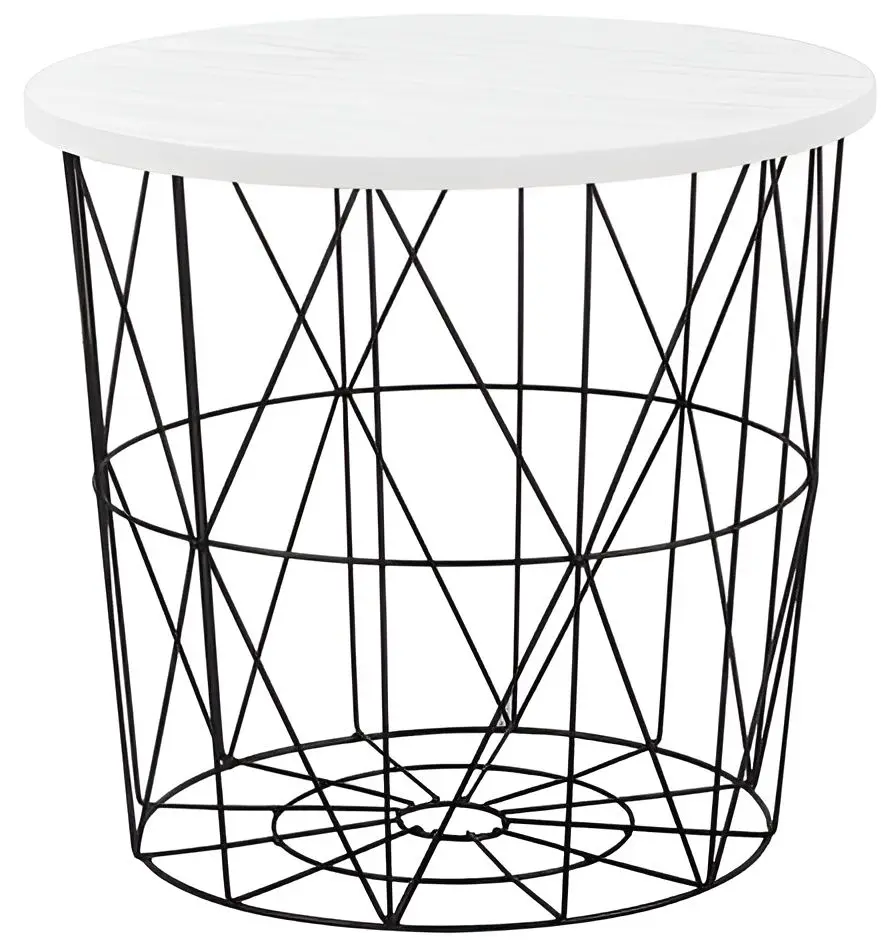 Журнальный столик Halmar Mariffa (White/Black)